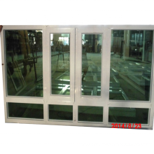 Double tempered clear glass  aluminum panel windows